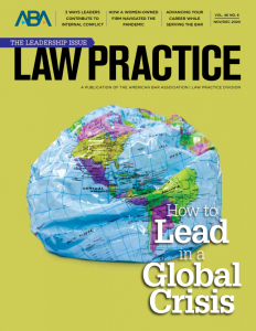 Law Practice Magazine Cover